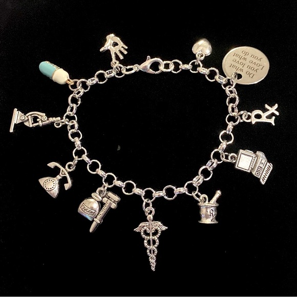 Pharmacist Charm Bracelet - Picture 2 of 7